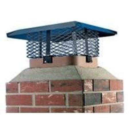 Shelter SHELTER SCADJ-S Adjustable Chimney Cap, 19-1/4 x 9-1/4 x 19-1/4 in Fits Duct, Steel SCADJ-S